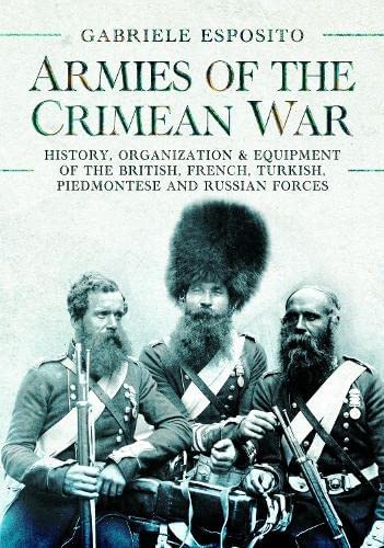 Book cover featuring three bearded 19th-century soldiers in uniform with rifles and a bearskin hat.
