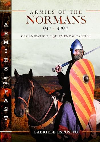 Book cover depicting a Norman knight on horseback with shield and sword.