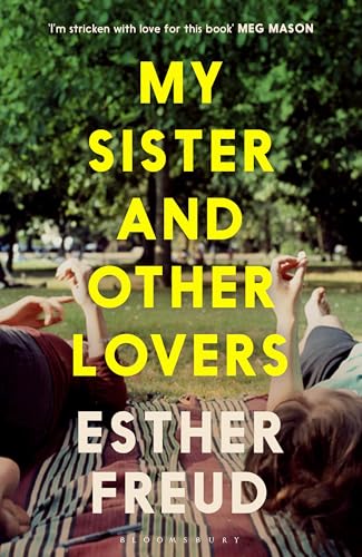 Book cover with yellow text and image of legs in the air.