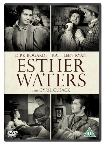 DVD cover for "Esther Waters" featuring four black and white stills from the film.