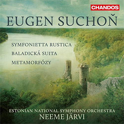 CD cover: landscape with ruins, text naming Eugen Suchoň and Neeme Järvi.