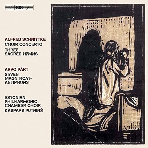 CD cover with a woodcut-style illustration of a kneeling figure.