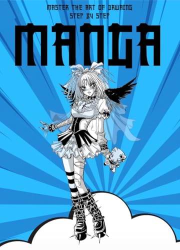 Manga instruction book cover featuring a young woman with white hair.