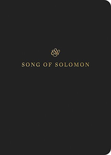 Black journal with gold text reading "Song of Solomon" centered on cover.