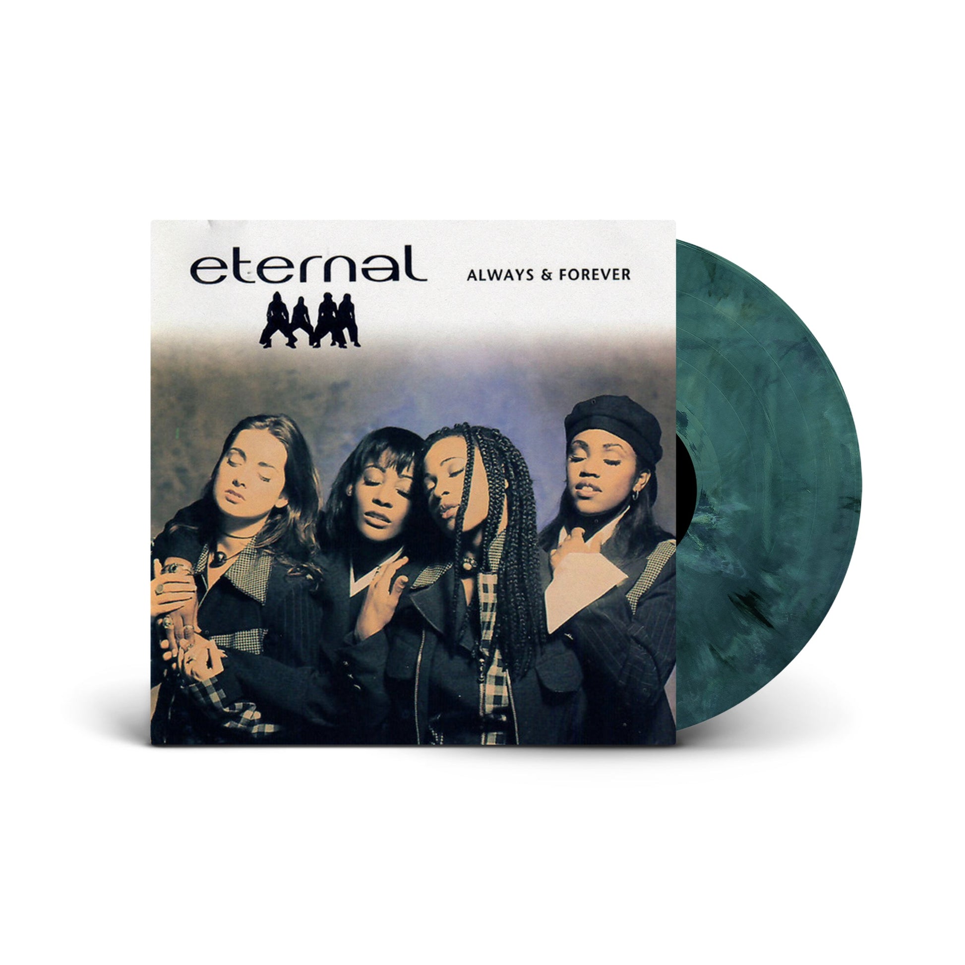 Vinyl LP cover for "Eternal - Always & Forever" featuring four women.