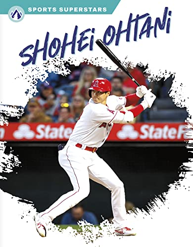Book cover featuring Shohei Ohtani batting for the Los Angeles Angels.