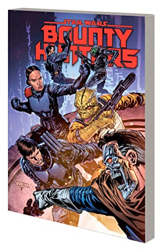 Star Wars Bounty Hunters Vol. 6 cover featuring multiple characters in action.