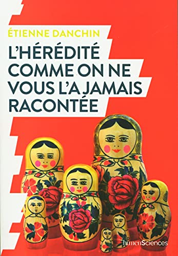 Book cover with red background, stacked Matryoshka dolls, and white text.