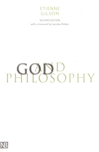 Book cover: "God and Philosophy" by Étienne Gilson, second edition.
