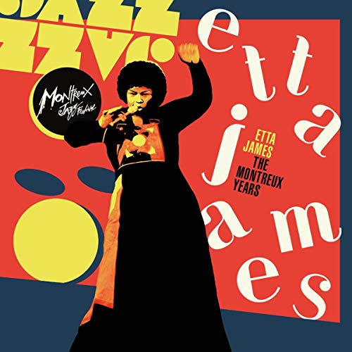 Etta James album cover featuring a stylized portrait and bold typography.
