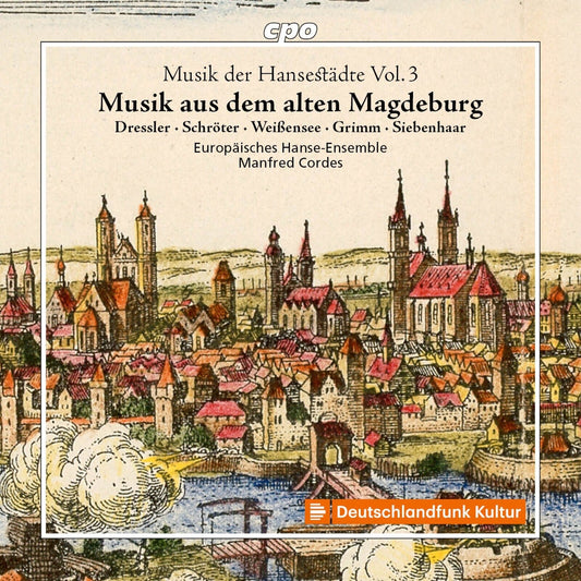 CD cover depicting a historic cityscape with towers and a bridge.