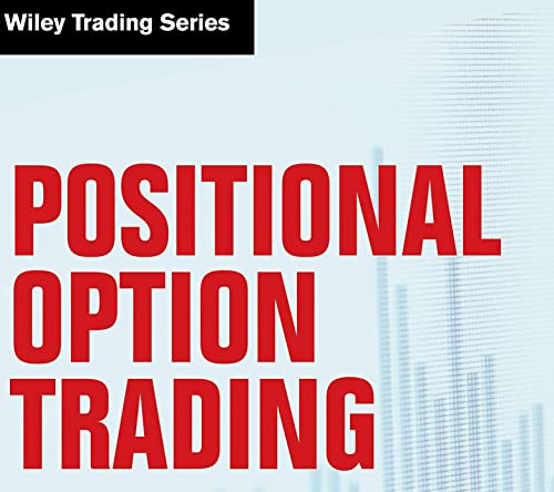 Book cover with red text: "Positional Option Trading" on a blue gradient.
