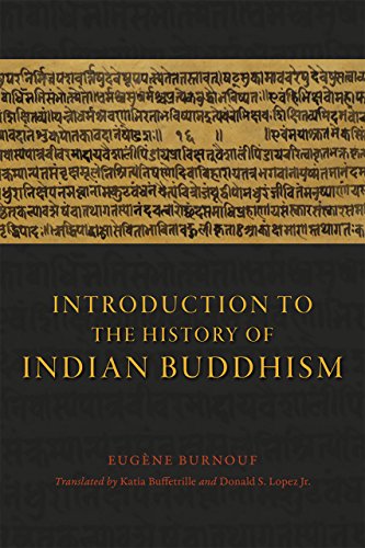 Book cover: “Introduction to the History of Indian Buddhism” with Sanskrit text.