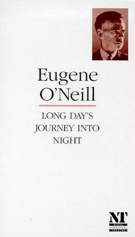Book cover featuring a portrait of Eugene O'Neill and the title Long Day's Journey.