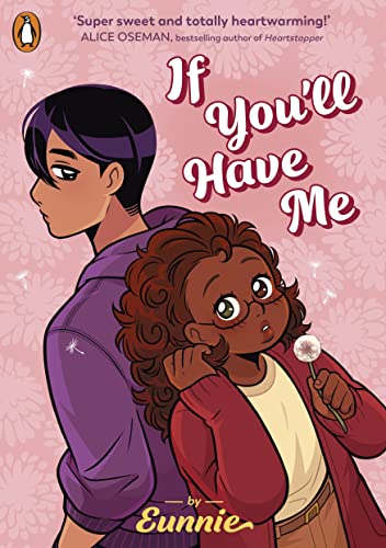 Book cover: two young people, one with curly hair, embracing.