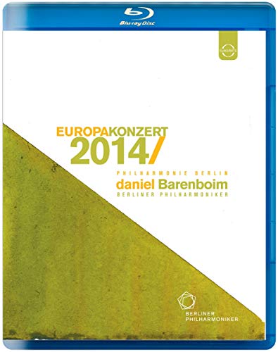 Blu-ray case for Europakonzert 2014 Berlin featuring Daniel Barenboim.