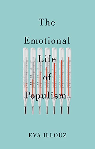 Book cover: “The Emotional Life of Populism” with thermometer imagery.