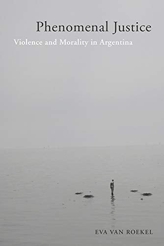 Book cover: “Phenomenal Justice” with a lone figure in water.