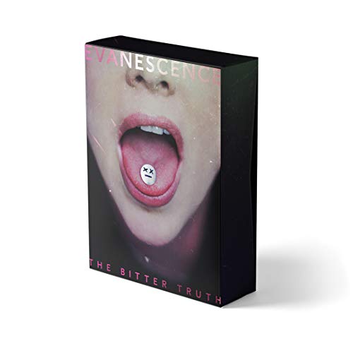 Evanescence album "The Bitter Truth" CD, with a face and open mouth.