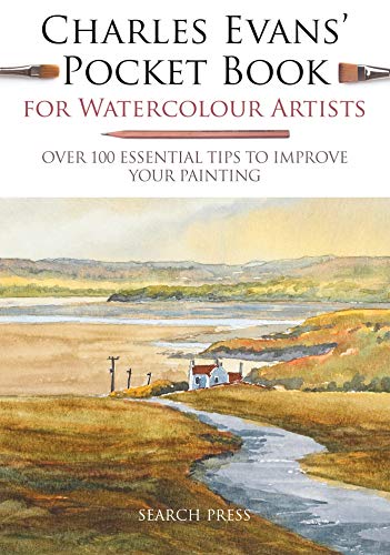 Book cover titled Charles Evans' Pocket Book for Watercolour Artists featuring a landscape painting.