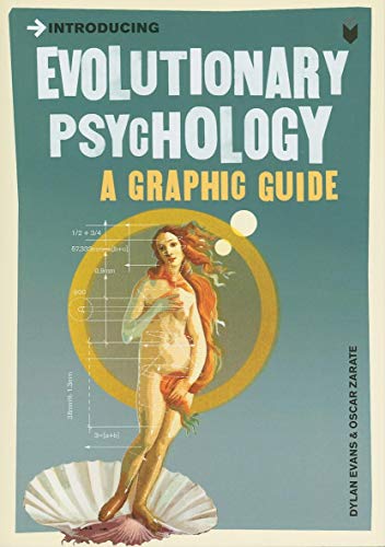 Book cover: “Evolutionary Psychology” with illustration of Venus and measurements.