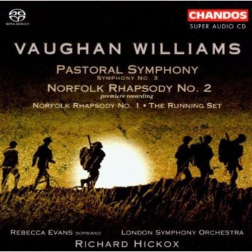 CD cover for Vaughan Williams’ Pastoral Symphony and Norfolk Rhapsody.