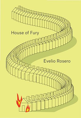 Book cover: long line of dominoes falling, with small flames.