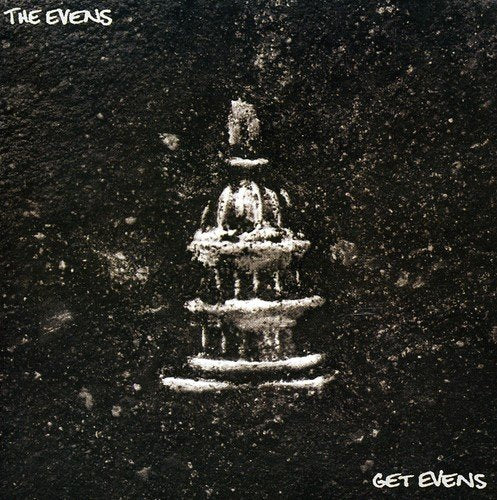 Black and white album cover featuring a textured fountain image.