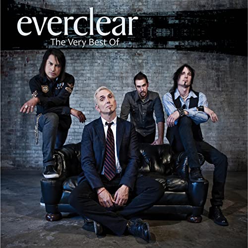 Everclear band portrait on album cover, four men seated and standing.