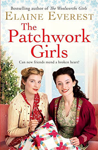 Book cover featuring two women in vintage clothing with a patchwork quilt.