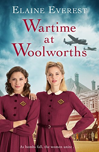 Book cover: two women in uniform, wartime aircraft, and bombed street.