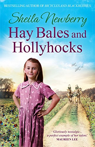 Book cover: girl in dress, rural landscape with horses and planes.