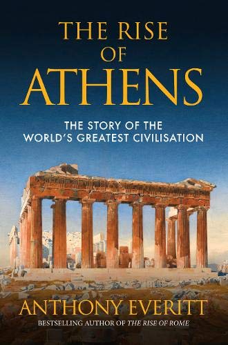 Book cover: “The Rise of Athens” with image of the Parthenon.