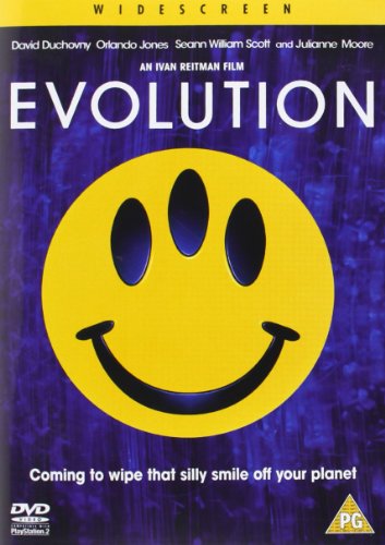DVD cover featuring a yellow smiley face with three eyes on a blue background.