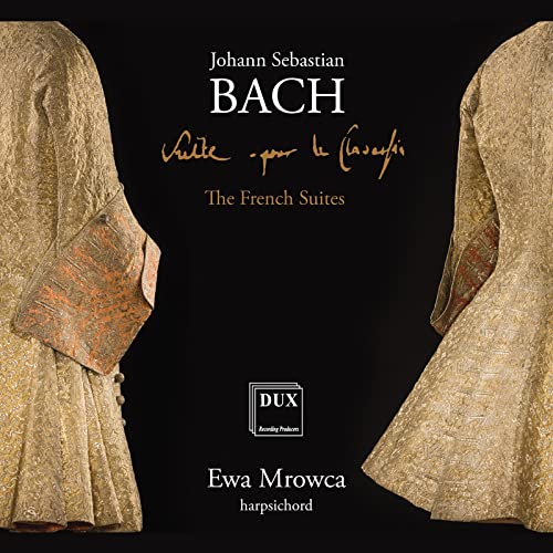 CD cover for Bach’s French Suites performed by Ewa Mrowca.