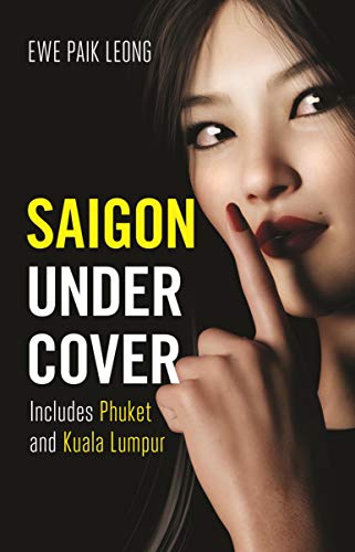 Book cover: "Saigon Undercover" featuring a woman with a finger to her lips.
