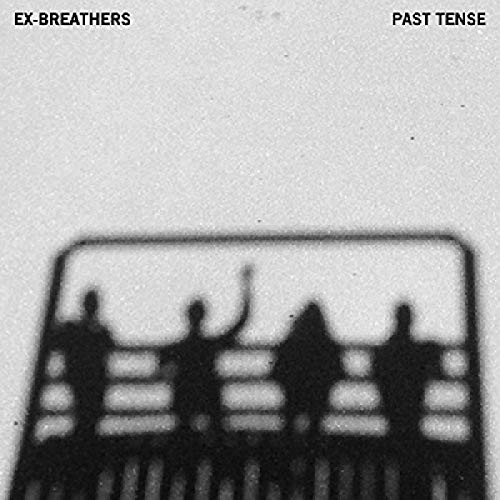 A vinyl record cover with a black-and-white image of silhouetted figures on a balcony.