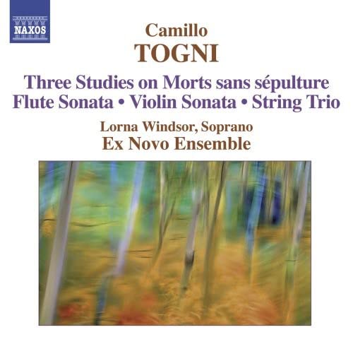 CD cover for Camillo Togni compositions performed by Ex Novo Ensemble.