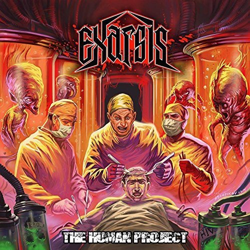 CD cover art: grotesque scene of medical experimentation and monstrous figures.