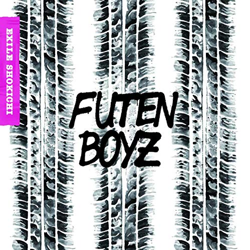 CD cover for "Futen Boyz" with tire track background and bold text.