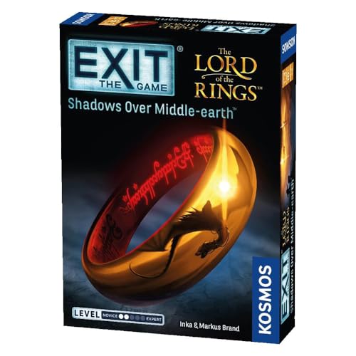 Box for "EXIT: The Lord of the Rings" game featuring the One Ring.