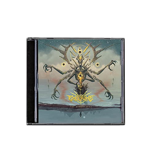 CD case featuring a multi-armed, alien creature above a reflective, dark landscape.