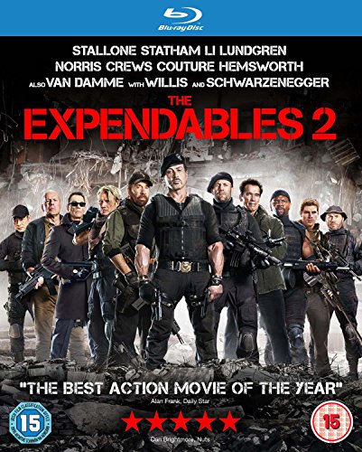 "Blu-ray cover featuring a group of men in tactical gear holding guns."