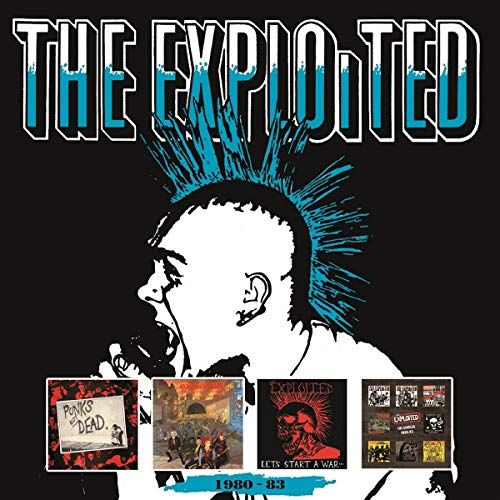 CD cover for The Exploited, featuring a punk with a mohawk.