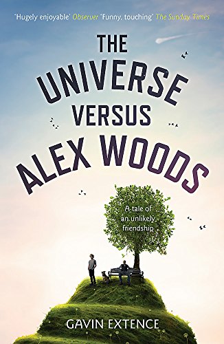 Book cover with large title, a hill, a tree, and two figures.