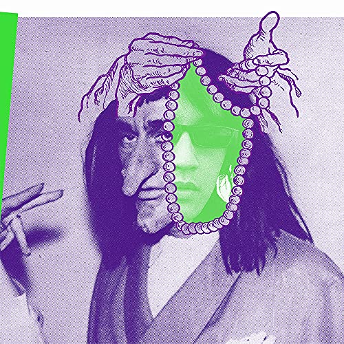 CD cover art: person with hands and pearls, purple and green tones.