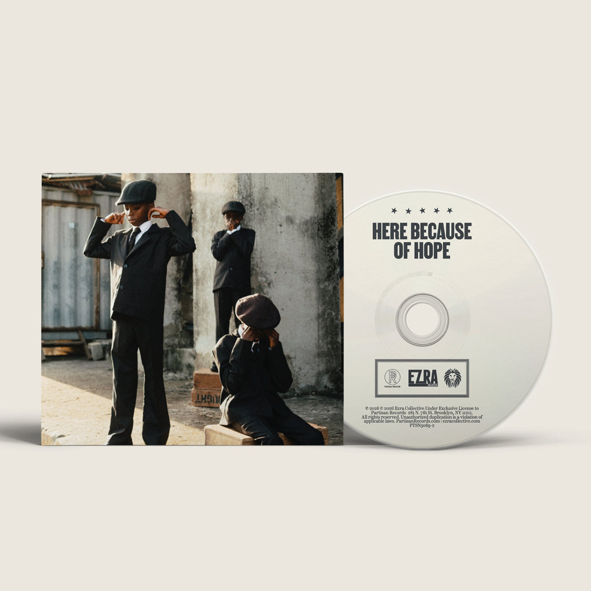 Ezra Collective - Here Because of Hope [CD]