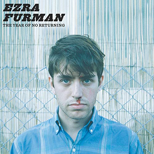 Ezra Furman album cover: portrait of a man with a nosebleed.