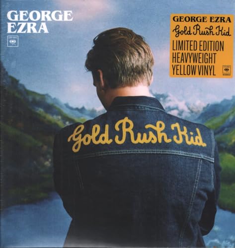 Vinyl album cover featuring a man with “Gold Rush Kid” on his jacket.