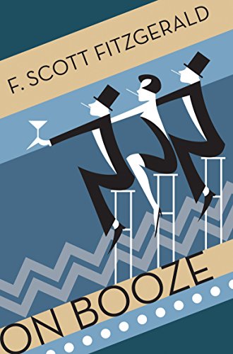 Book cover for "On Booze" with art deco illustration of dancing figures.
